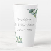 Tasse en latte monogramme (Devant)