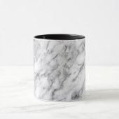 Tasse en marbre Tasse en noir et blanc (Centre)