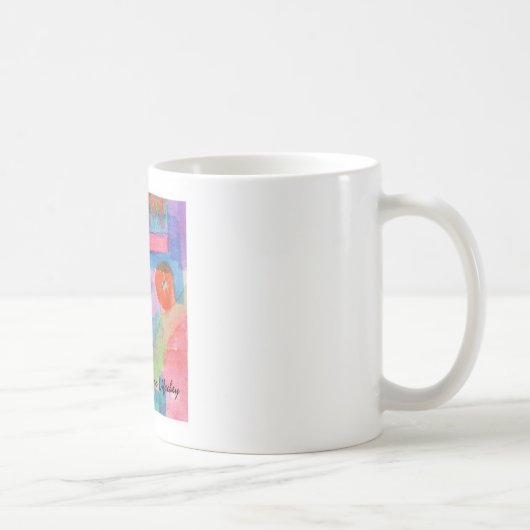 Tasse en pastel d'illustration (Droite)