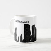 Tasse en pierre brune grisâtre de Na Hugger de (Devant gauche)