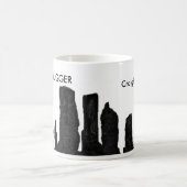 Tasse en pierre brune grisâtre de Na Hugger de (Centre)