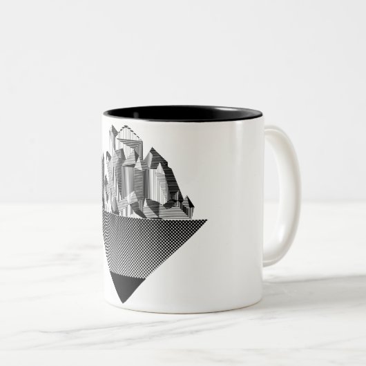 Tasse en pierre d'île (Devant droit)