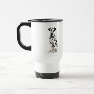 Tasse en plastique de voyage de chien du feu