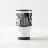 Tasse en plastique de voyage de chiot enroué (Centre)