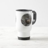 Tasse en plastique de voyage de mangouste (Devant droit)