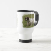 Tasse en plastique repérée de voyage de chien de (Devant droit)