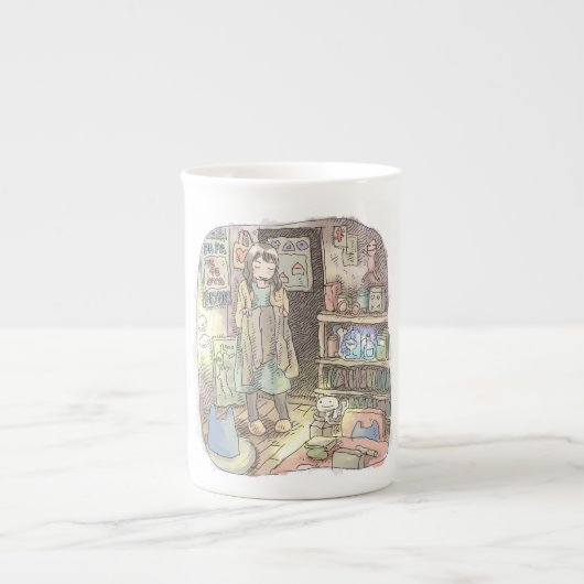 TASSE EN PORCELAINE さやしごじ (Devant)