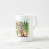 Tasse En Porcelaine 3 choupissons de Noël (Devant droit)