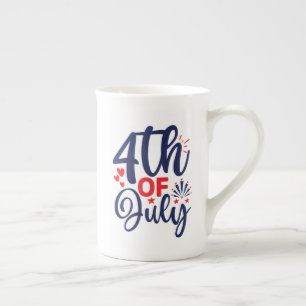 Tasse En Porcelaine 4 juillet-68826