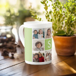 Tasse En Porcelaine 8 Photo Collage Monogramme PHOTO 6 a besoin de tra<br><div class="desc">Vous pouvez utiliser des photos Instagram pour cette conception. Utilisez 8 photos carrés pour créer un cadeau unique et personnel. Ou vous pouvez garder le chiot hipster et faire un gardien branché. Si vous avez besoin d'ajuster les images,  cliquez sur l'outil personnaliser pour apporter des modifications.</div>