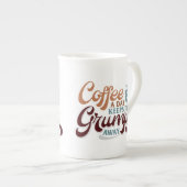 Tasse En Porcelaine A Coffee a Day for Coffee Lover Gift   (Devant droit)