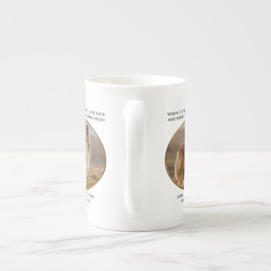 Tasse En Porcelaine À Côté De Vous Collie (Dos)