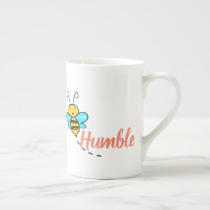 Tasse En Porcelaine Abeille Humble