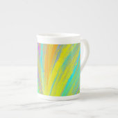 Tasse En Porcelaine Abstrait Tropical Summer Fun (Devant droit)