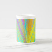 Tasse En Porcelaine Abstrait Tropical Summer Fun (Devant)