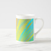 Tasse En Porcelaine Abstrait Tropical Summer Fun (Droite)