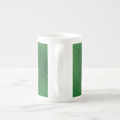 Tasse En Porcelaine Acceptation | Motif de Boho écologique (Dos)