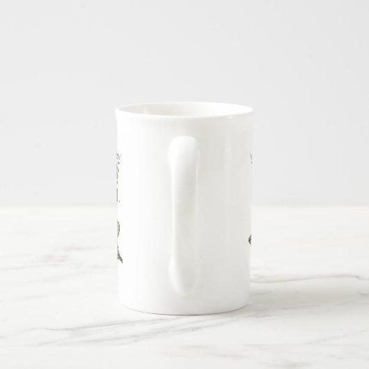 Tasse En Porcelaine Accrochez-vous là-dedans, ça devient pire - Drôle (Dos)