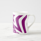 Tasse En Porcelaine Achempong God Is Love Star Deep Purple - Luxe (Droite)