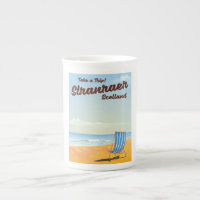 Affiche de voyage vintage Stranraer Scotland