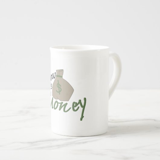 Tasse En Porcelaine Afficher mon sac (Devant droit)