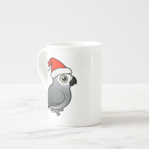 Tasse En Porcelaine African Grey Père Noël