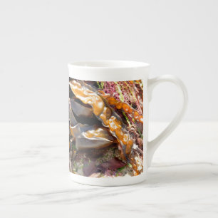 TASSE EN PORCELAINE ALGUE MARINE