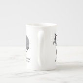 Tasse En Porcelaine Alien gris, la vérité est là (Dos)