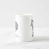 Tasse En Porcelaine Alien gris, la vérité est là (Devant)