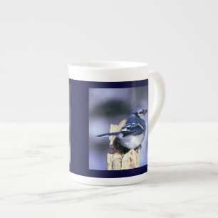 Tasse En Porcelaine Amateurs de geai bleu