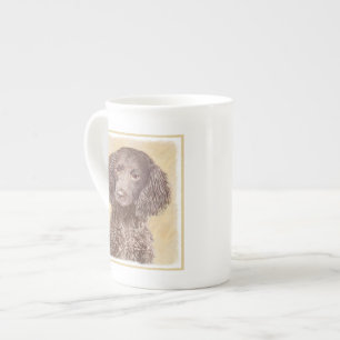 Tasse En Porcelaine American Water Spaniel Peinture - Original Dog Art
