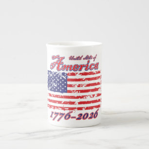 Tasse En Porcelaine Amérique 250 1776-2026