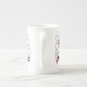 Tasse En Porcelaine Amis - F2509A (Dos)
