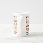 Tasse En Porcelaine Amour 1 (Dos)