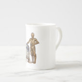 Tasse En Porcelaine Androide (Devant droit)