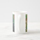 Tasse En Porcelaine Animals living together throw pillow (Dos)