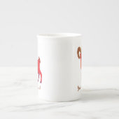 Tasse En Porcelaine Année de la chèvre 2027 (Devant)