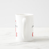 Tasse En Porcelaine Appelez-Moi Gigi Claus-56374 (Dos)