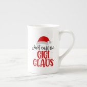 Tasse En Porcelaine Appelez-Moi Gigi Claus-56374 (Droite)