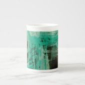 Tasse En Porcelaine Aquamarine Windows I (Devant)