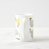 Tasse En Porcelaine Aquarelle citrons 20 (Dos)