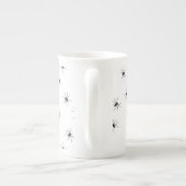 Tasse En Porcelaine Araignées déplaisantes (Dos)