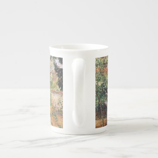 Tasse En Porcelaine Arbre à prune, Eragny Camille Pissarro (Dos)