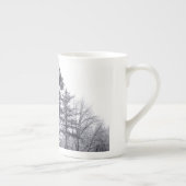 Tasse En Porcelaine Arbres couverts de neige : Verticaux (Droite)