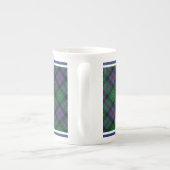 Tasse En Porcelaine Argyll District de Tartan (Dos)