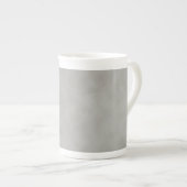 Tasse En Porcelaine Arrière - plan de texture gris foncé (Devant droit)