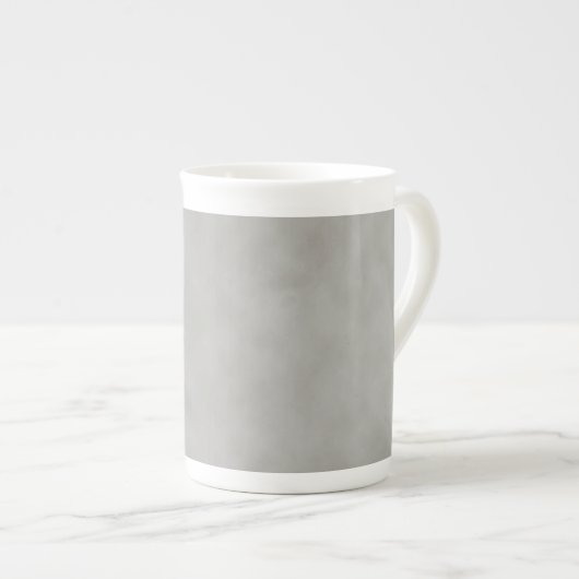 Tasse En Porcelaine Arrière - plan de texture gris foncé (Devant droit)
