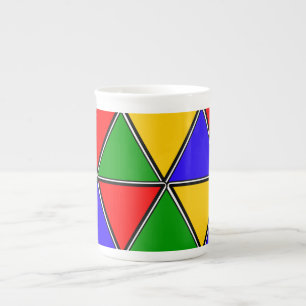 Tasse En Porcelaine Art africain nubien – Héritage, fierté africaine