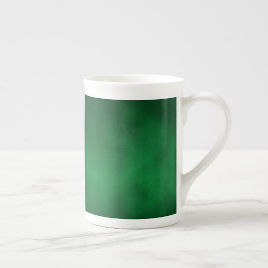 Tasse En Porcelaine Art Arrière - plan Ombre Gothique Vert (Droite)