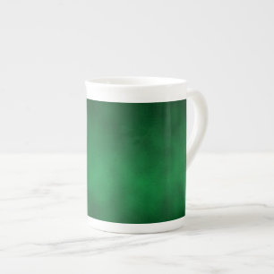 Tasse En Porcelaine Art de fond ombré gothique vert